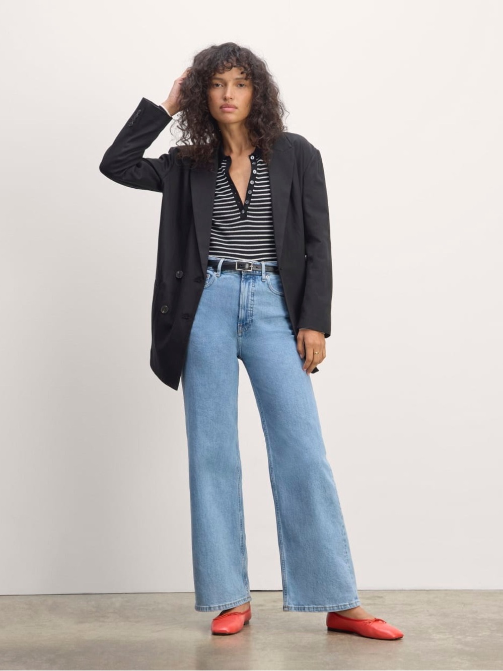 Everlane Way High Sailor Jean